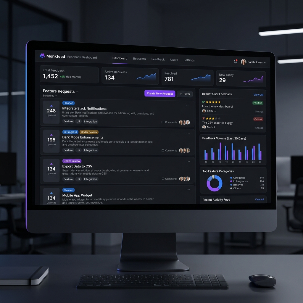 Stop Guessing, Start Building: Introducing Monkfeed, the Feedback Widget That Actually Drives Product Decisions Stop Guessing, Start Building: Introducing Monkfeed, the Feedback Widget That Actually Drives Product Decisions