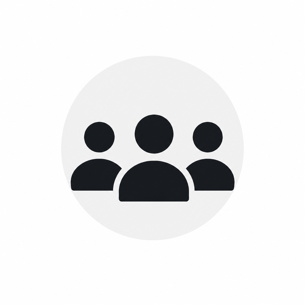 Group of three users representing a product community engaged with a transparent public roadmap Group of three users representing a product community engaged with a transparent public roadmap